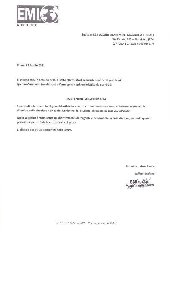 Luxury Apartment Magnolia Terrace Fregenae Εξωτερικό φωτογραφία
